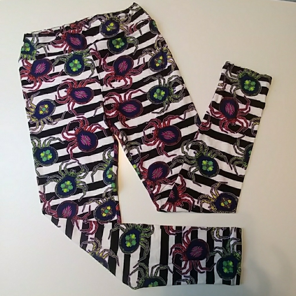 New Lularoe OS Spider leggings